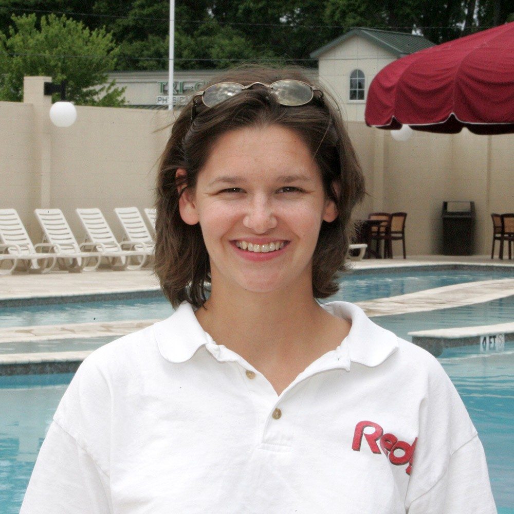 Brenna Suter, aquatic director at Red's in Lafayette, LA.