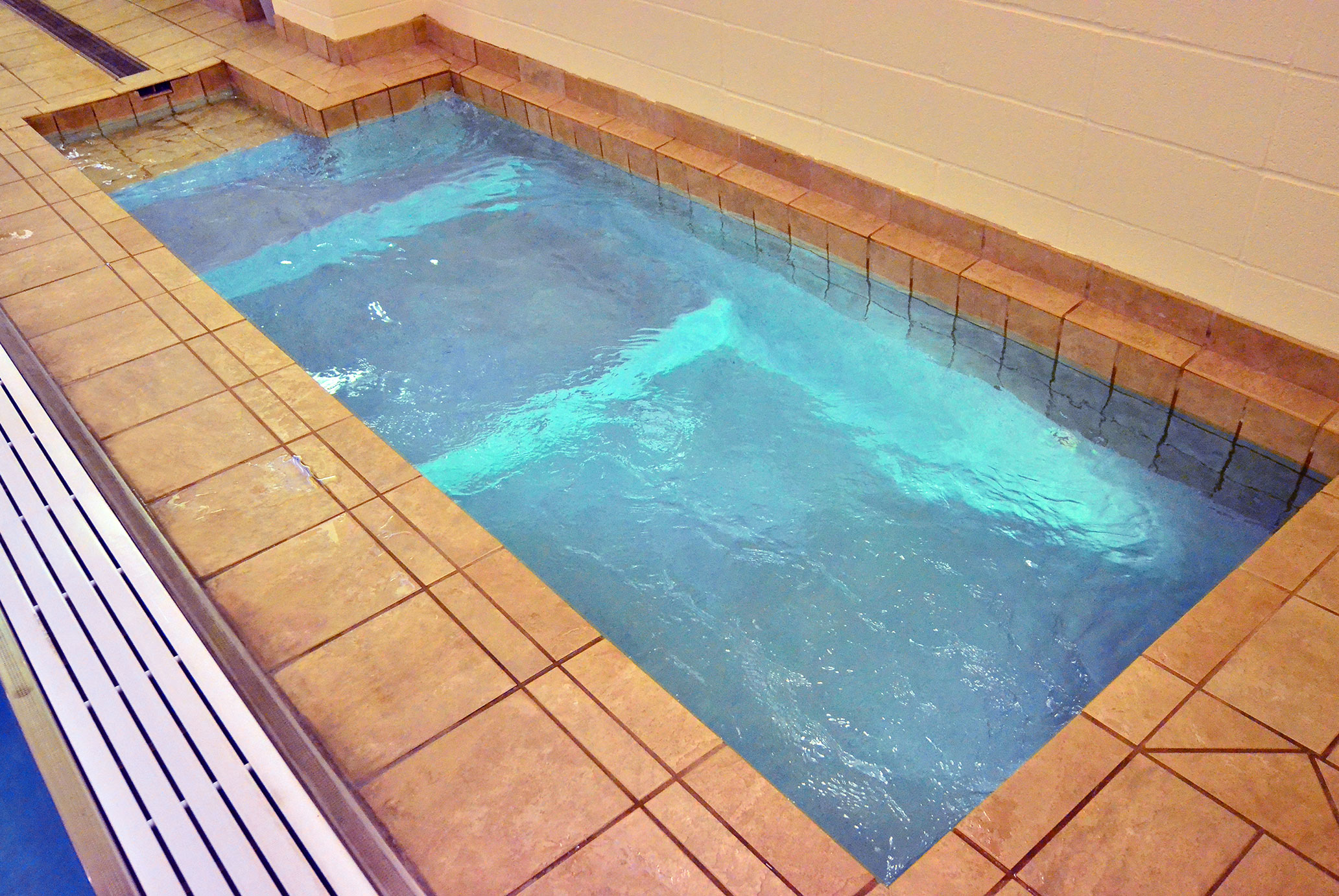 Hot plunge in Red's Health Club in Lafayette, LA