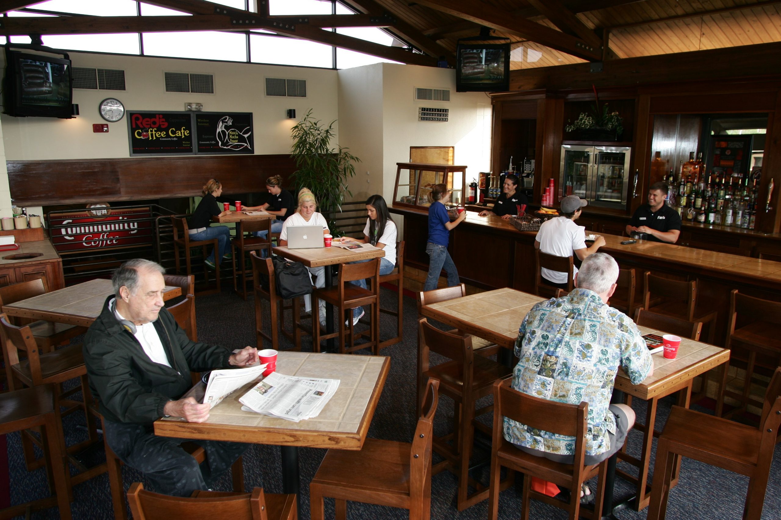 Coffee Bar/Lounge in Red's in Lafayette, La