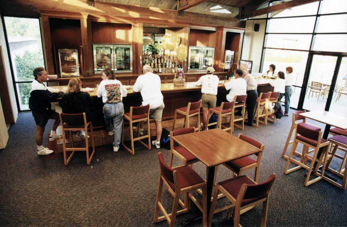 Lounge in 2000 at Red's in Lafayette, LA.