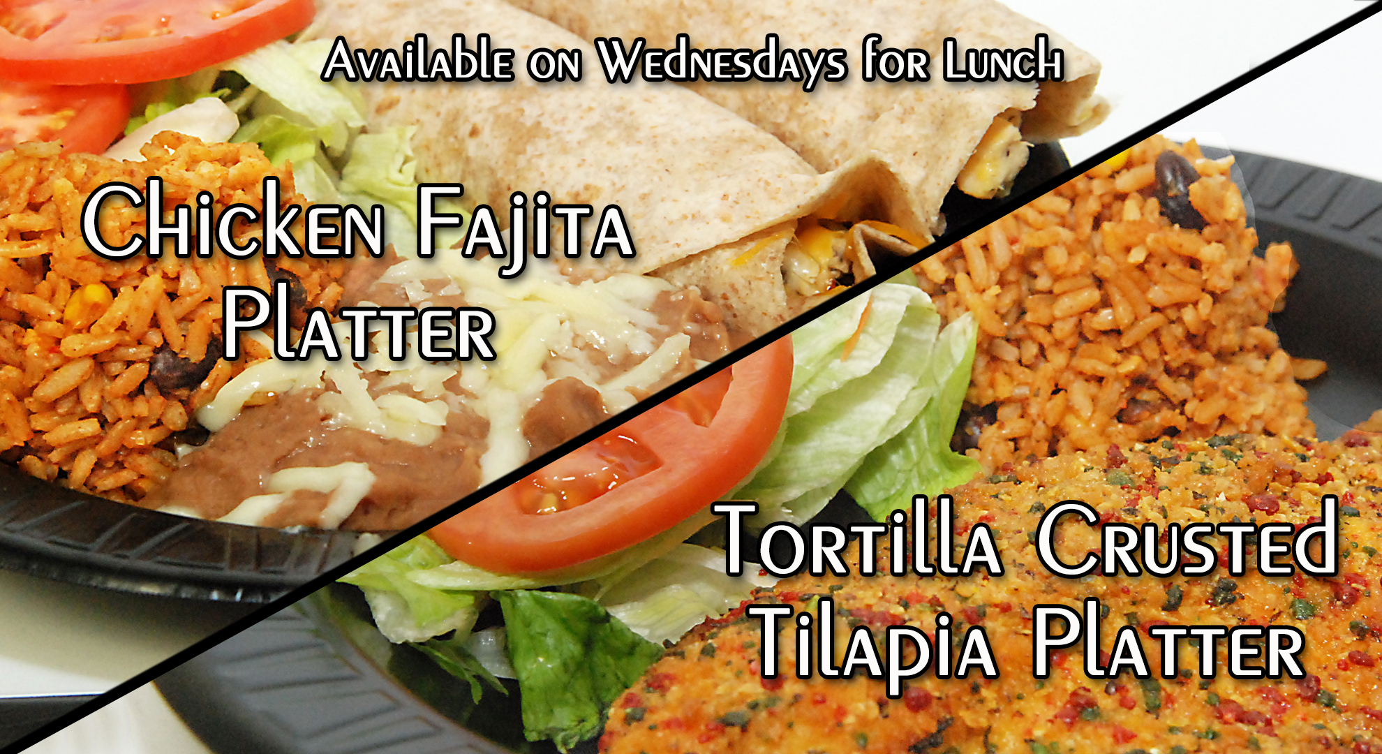 Wednesday lunch specials at Red's in Lafayette, LA