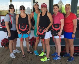 Red's tennis team wins The Crawfish Classic tennis tournament.