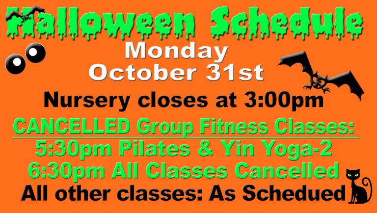 2016 Halloween schedule at Red's.