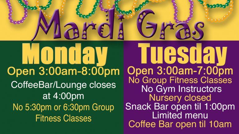 Mardi Gras 2017 schedule at Red's