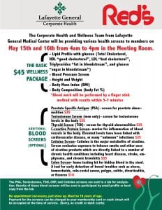LGMC does health screening at Red's