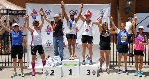 Caryl Chlan wins silver at National Senior Games 2017.