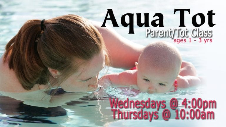 Aqua/Tot class scheduled at Red's.