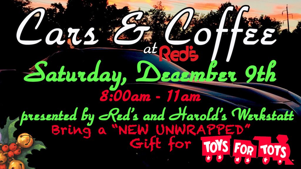 Cars and Coffee at Red's.