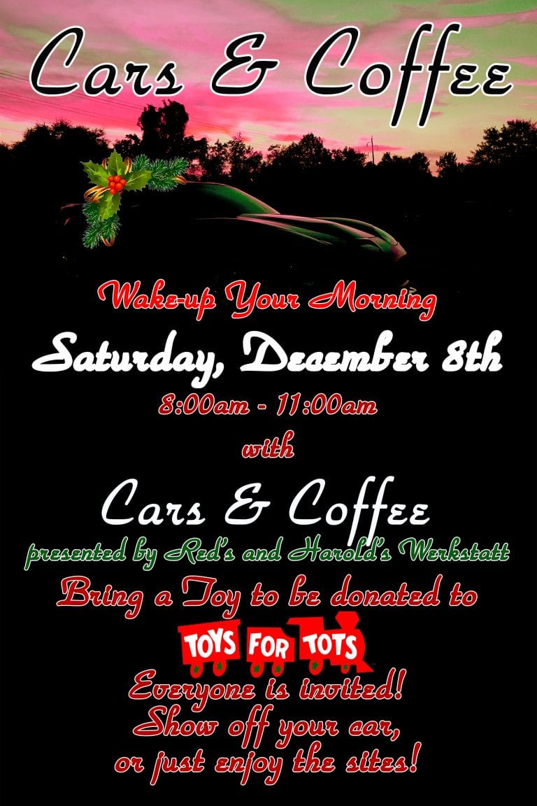 Cars and Coffee at Red's