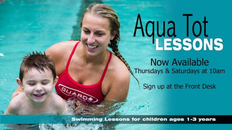 Aqua Tot classes at Red's.