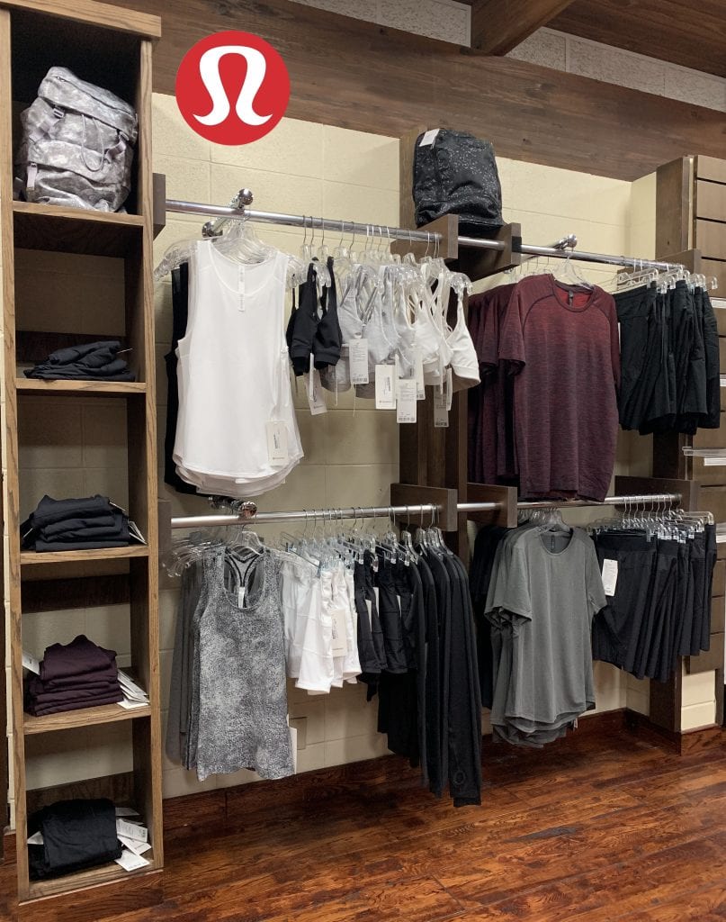 lululemon now at Red's.