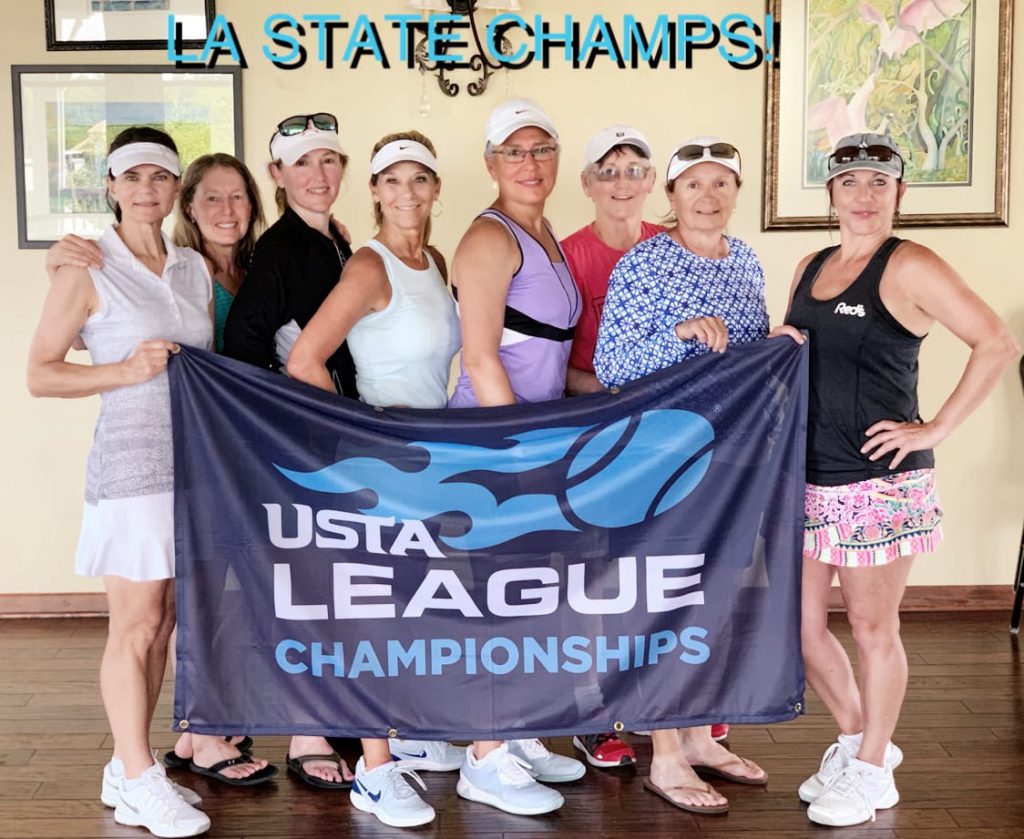 Smokin' Red Hots tennis team wins LA State.