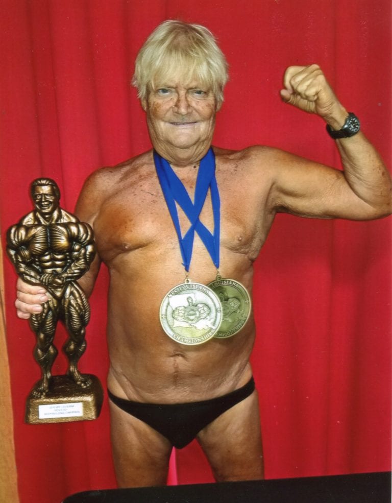 Robert Bienvenu, NPC Louisiana 60+ State Champion.