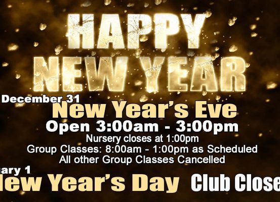 2022 New Year's Schedule at Red's