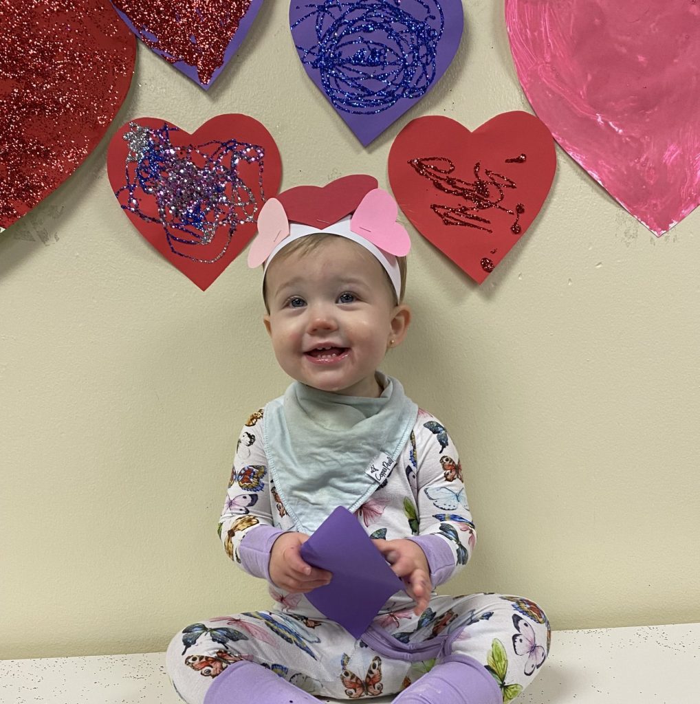 Valentine's Day in the Nursery