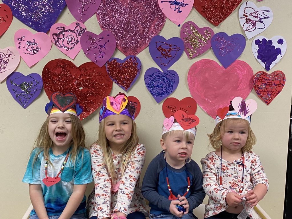 Valentine's Day in the Nursery